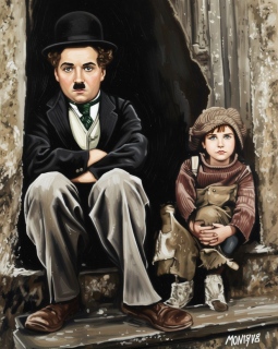 CHARLOT ET LE KID 2 - LES  PORTRAITS 1