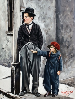 CHARLOT ET LE KID - LES  PORTRAITS 1