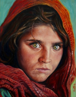 L'AFGHANE...2010... - LES  PORTRAITS 1